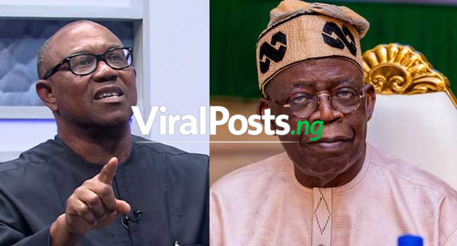 BREAKING: Peter Obi Challenges Tinubu to Live Debate, Alleges Plot to Block 2027 Presidential Bid