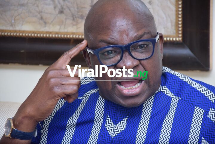 BREAKING: When Jonathan Was About To Leave Office, He Was Blackmailed In Same Way Through Insecurity – Fayose