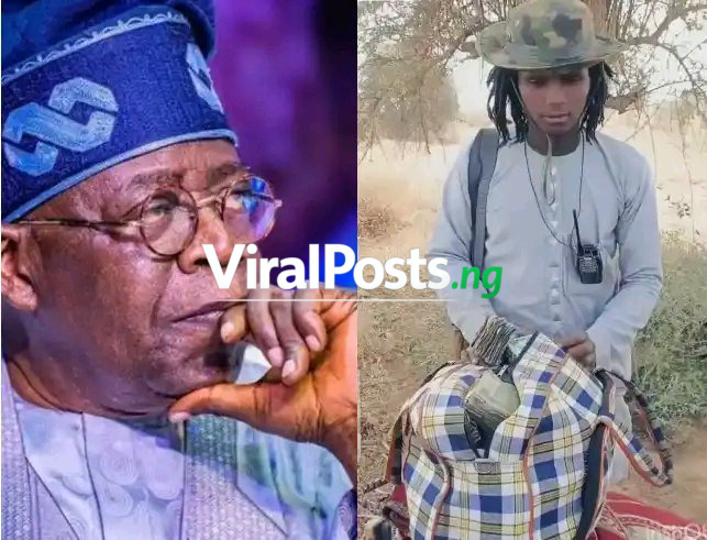 BREAKING: Tinubu’s Aide Reacts To Video Of A Bandit Showcasing The Money He Made After Kidnapping People