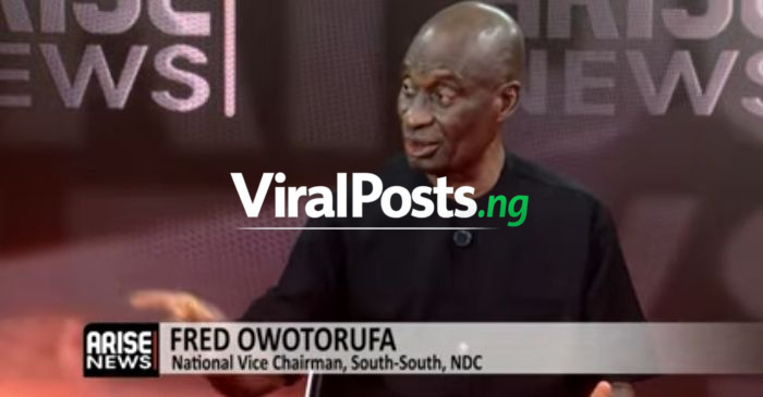 BREAKING: “It Took NDC About 9yrs To Secure Registration From INEC And They Never Appeal Judgement – Owotorufa