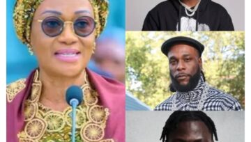 First Lady Remi Tinubu Sends Strong Message to Burna Boy, Davido and Asake Over Poverty