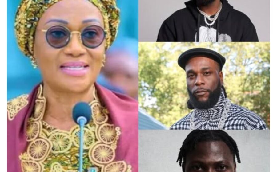 First Lady Remi Tinubu Sends Strong Message to Burna Boy, Davido and Asake Over Poverty